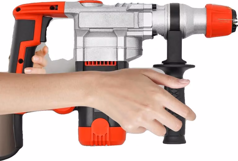 Martello demolitore elettrico rotante, potenza 2200 W, velocità 0-930 giri/min, UE