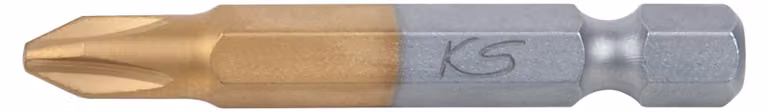 KS TOOLS 1/4" TiN Bit 50 mm PH2 5er Pack - 911.2645