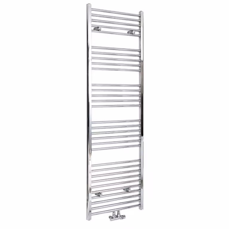 Scaldasalviette di Design Cromato - Termoarredo Bagno con Attacco Centrale - 1785 x 600mm - 770W - Neva