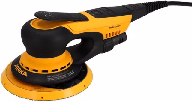 Levigatrice Orbitale Mirka Deros II 625 EU Gialla Ø150mm