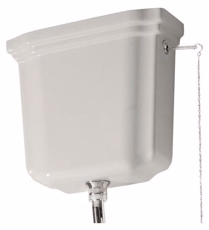 Sapho Kerasan Waldorf - Cassetta di scarico sospesa, bianco 418001