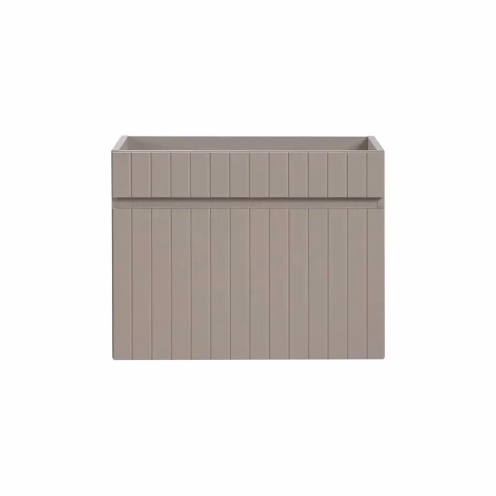 Mobile sottolavabo sospeso Meublorama ICON marrone con 1 cassetto e finitura opaca stile moderno – 2