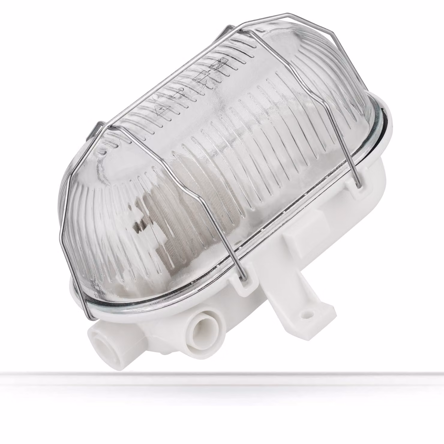 Luce per cantina IP54 E27 I 180mm bianco