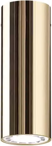 Linea Light Birba Plafoniera Moderna in Metallo Bianco e Oro/Ottone con Vetro e LED GU10