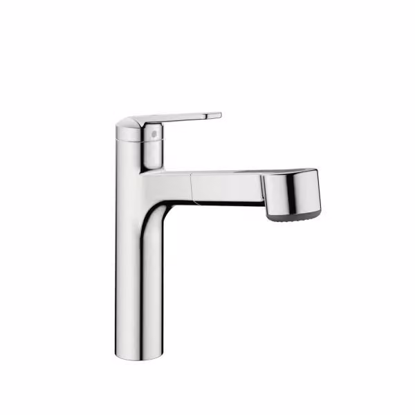 KWC Domo 2, miscelatore per lavello, cromo, bassa pressione