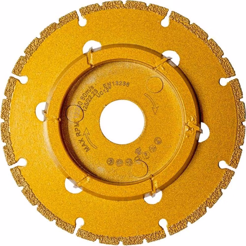 Disco da taglio e smussatura Ø125mm nero ERC 350 Eibenstock, 37137000