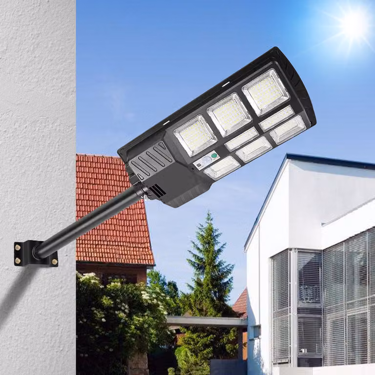 Izrielar 280 LED 4X lampade solari per esterno rilevatore di movimento IP67 lampada solare lampada solare 300w impermeabile parete luce giardino luci giardino luce esterna