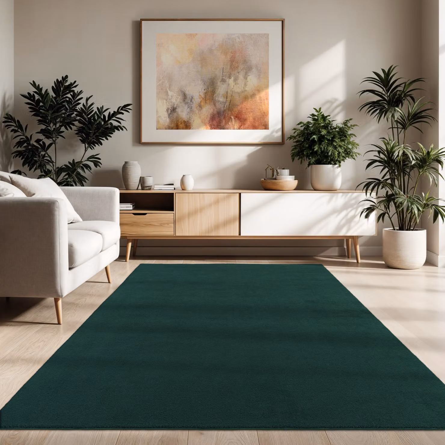 Tappeto Calia Italia verde L: 100 cm, P: 200 cm – 2