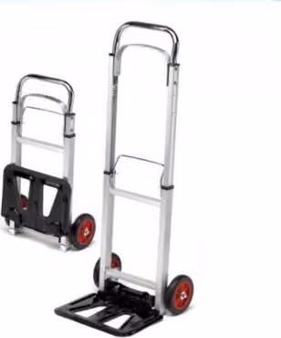 ALU Carrello porta sacchi telescopico Carrello da trasporto Carrello impilatore pieghevole ******