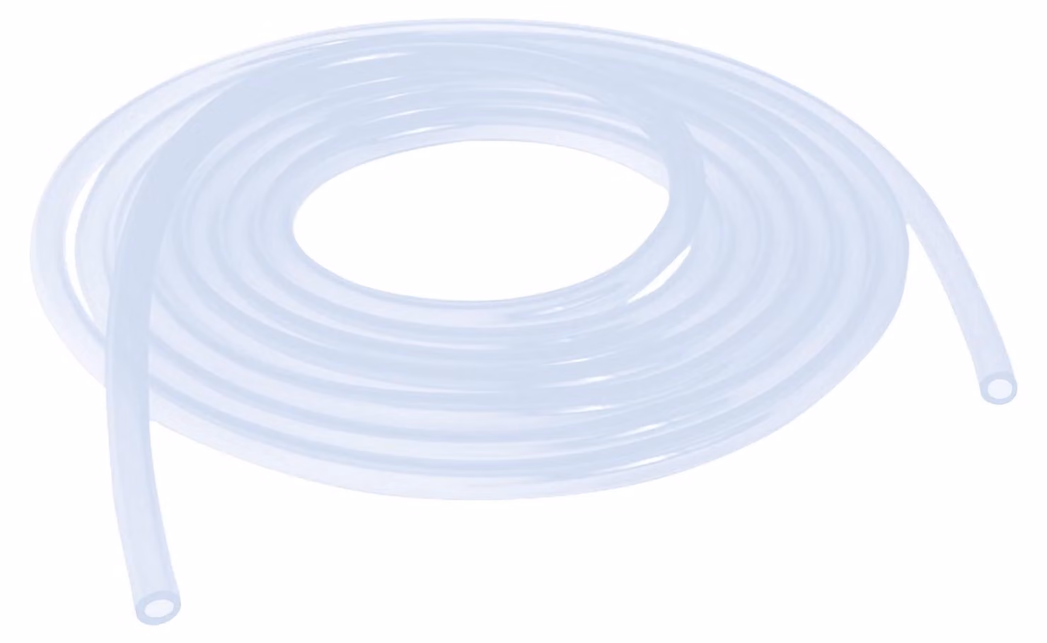 Tubo in silicone flessibile, diametro interno 6 mm, diametro esterno 10 mm, lunghezza 8 metri, per il trasporto di acqua e aria