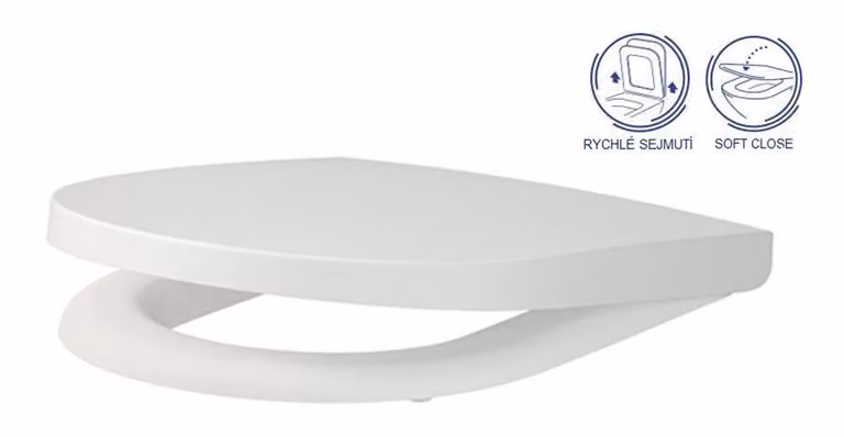 Sedile Per Wc City Duroplast Soft Close (K98-0127)