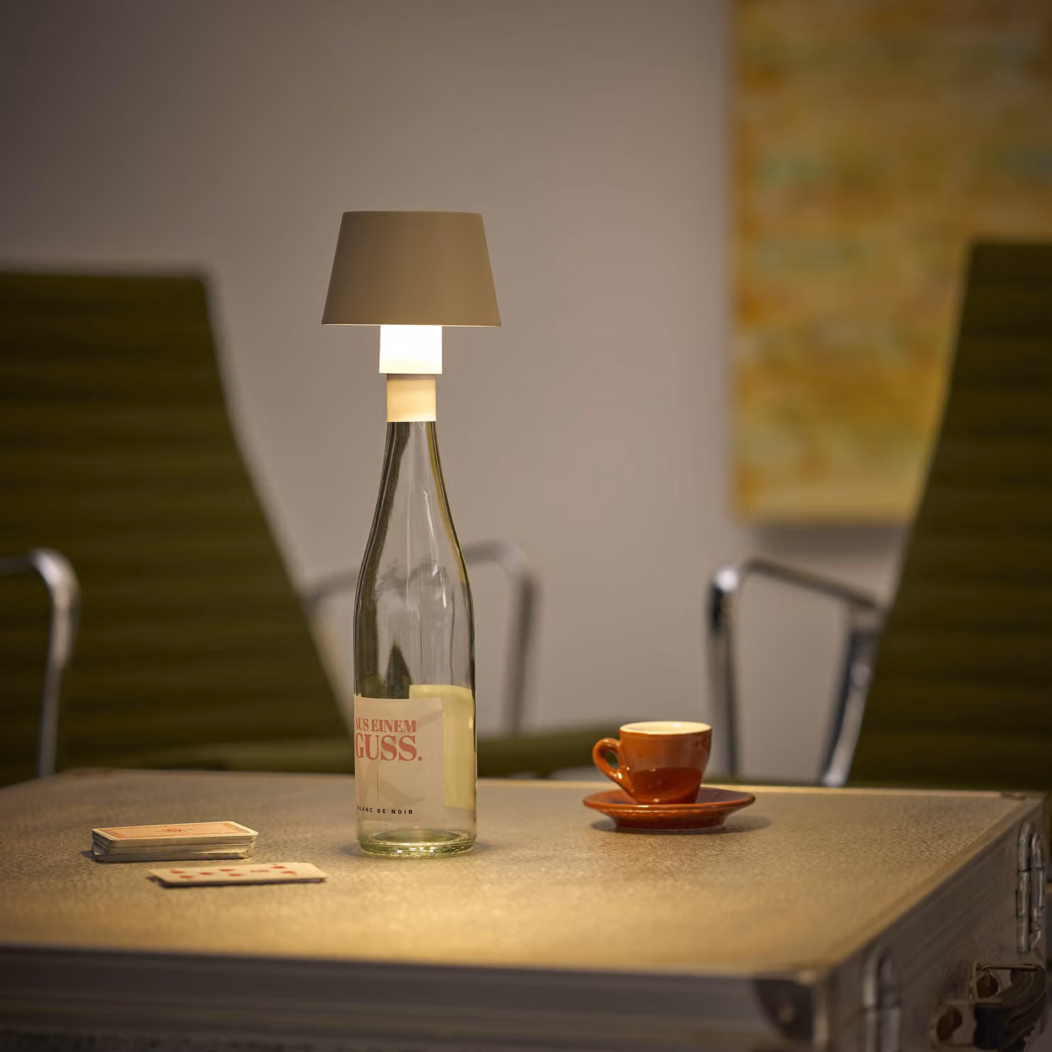 Northpoint Lampada da tavolo ricaricabile a LED Lampada da tavolo con sensore tattile beige
