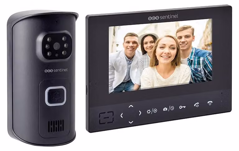 Videocitofono wireless - Risoluzione 480p - Alloggiamento in alluminio - Adatto per uso esterno