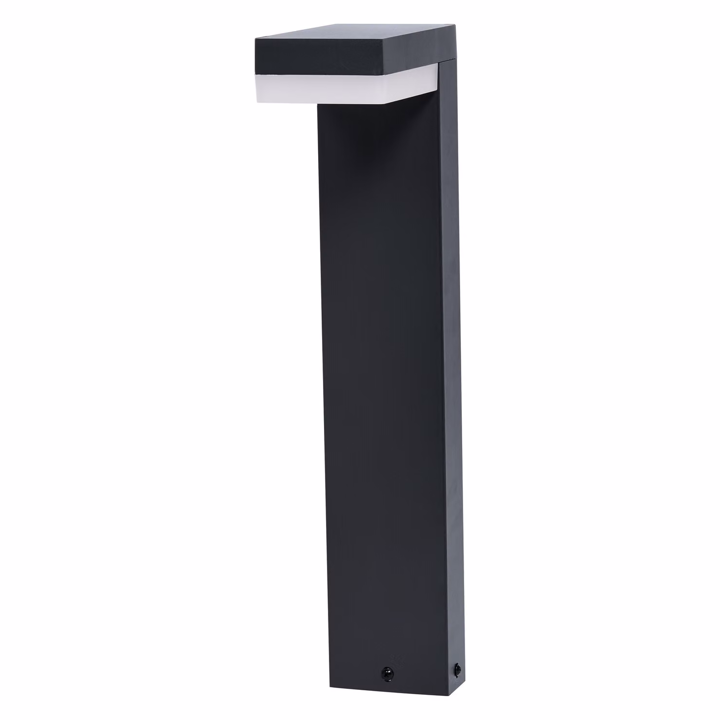 LEDVANCE ENDURA HYBRID VENUS luce per esterni, luce ibrida, 4W, 200lm, colore della luce bianco caldo, temperatura di colore 3.000K, grigio scuro, acciaio inox, classe di protezione IP44 e IP67, funzionamento solare e a rete