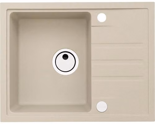 Lavello in granito ALVEUS Intermezzo 30 Beige 55 620x480 mm 1117039