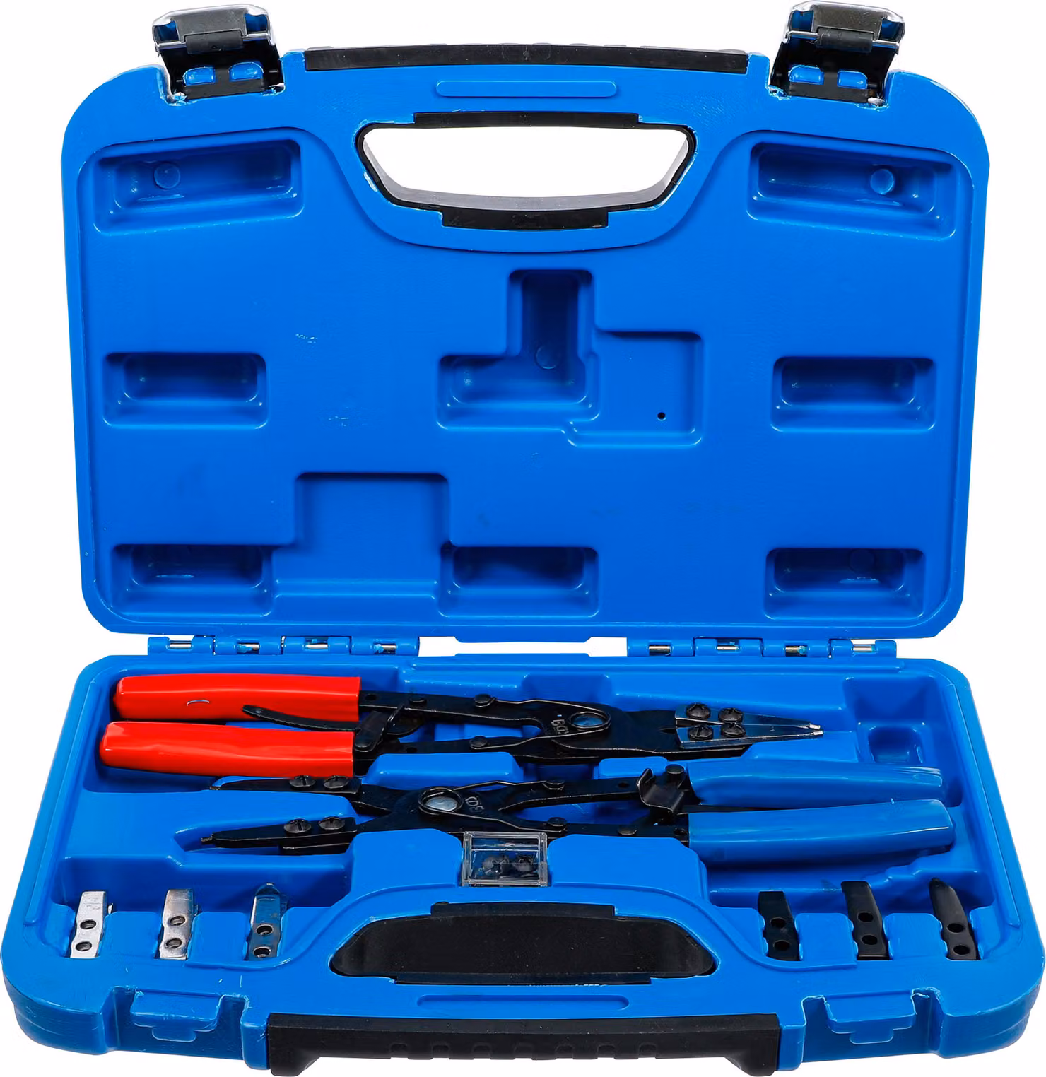 BGS Set di pinze per anelli a scatto con punte intercambiabili 10 pezzi - 453