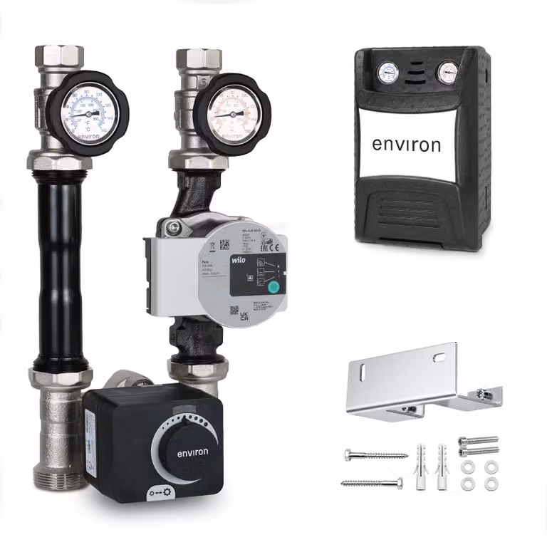 Gruppo pompa Environ ProfiMix EN001, versione H, con pompa Wilo Para STG 25/8.75, modello END05