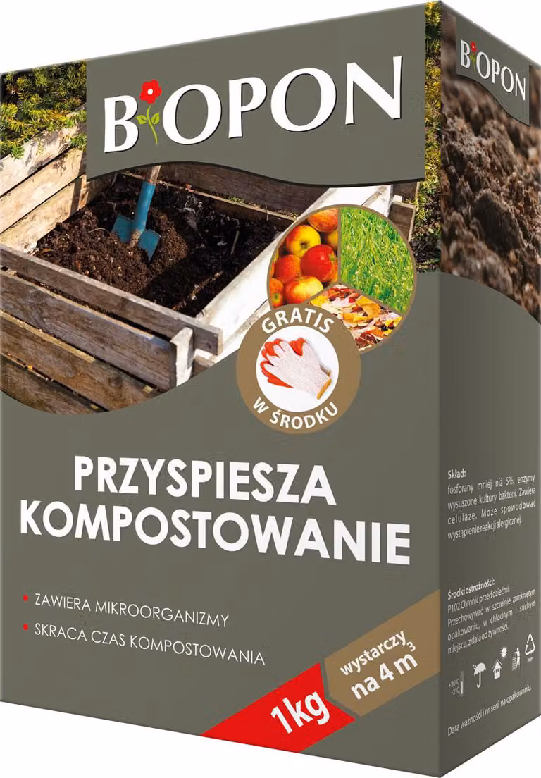 Acceleratore di compost 1 kg Compostiera organica