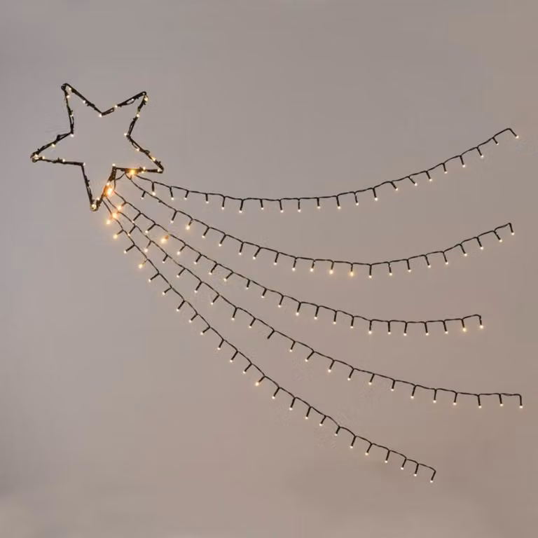 ACA Lighting cometa, 5 file, 150 WW LED 8 programmi, 220-240V IP44 30cm (1m di coda), 5m di cavo di alimentazione X081501225
