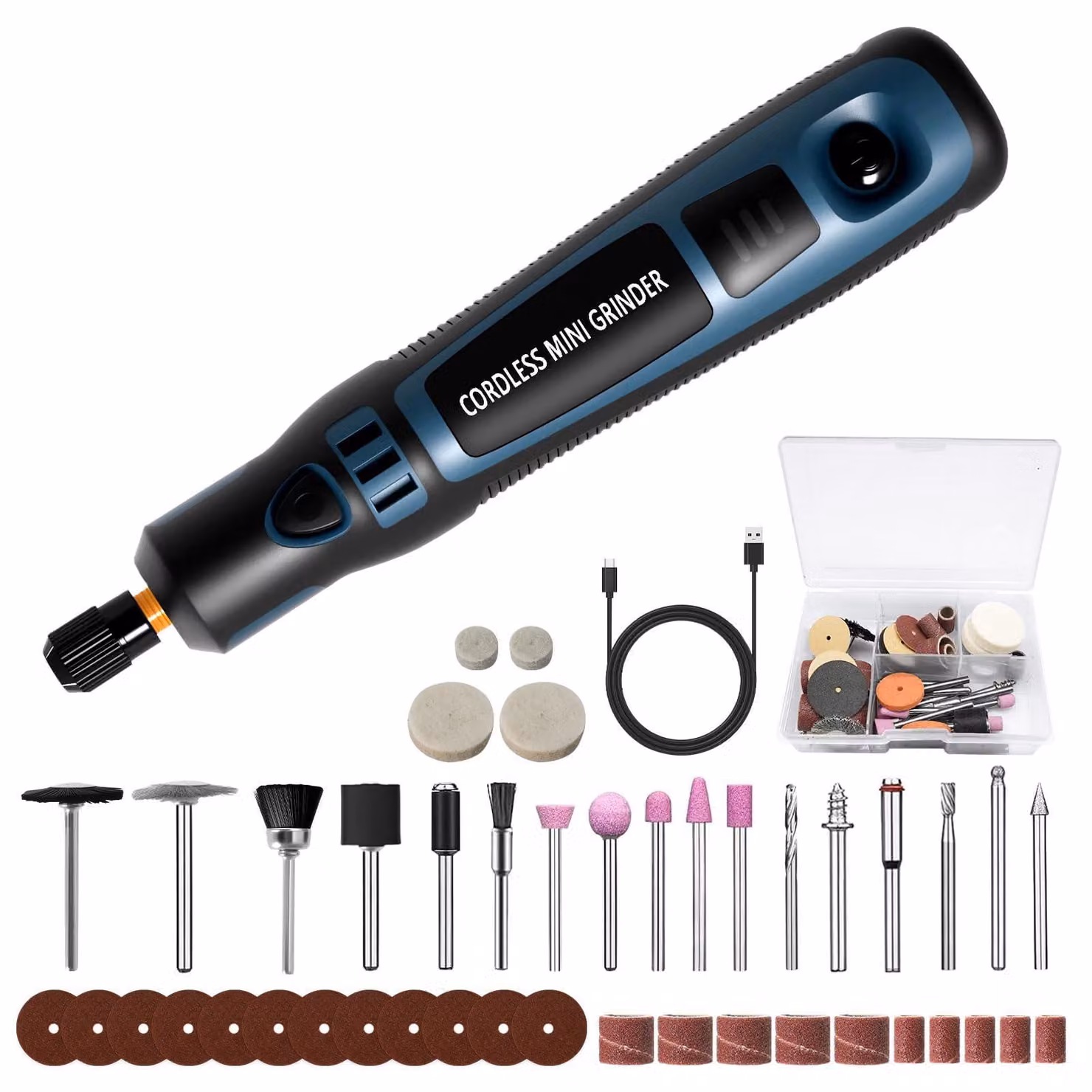 Set di utensili multifunzione, con 50 accessori