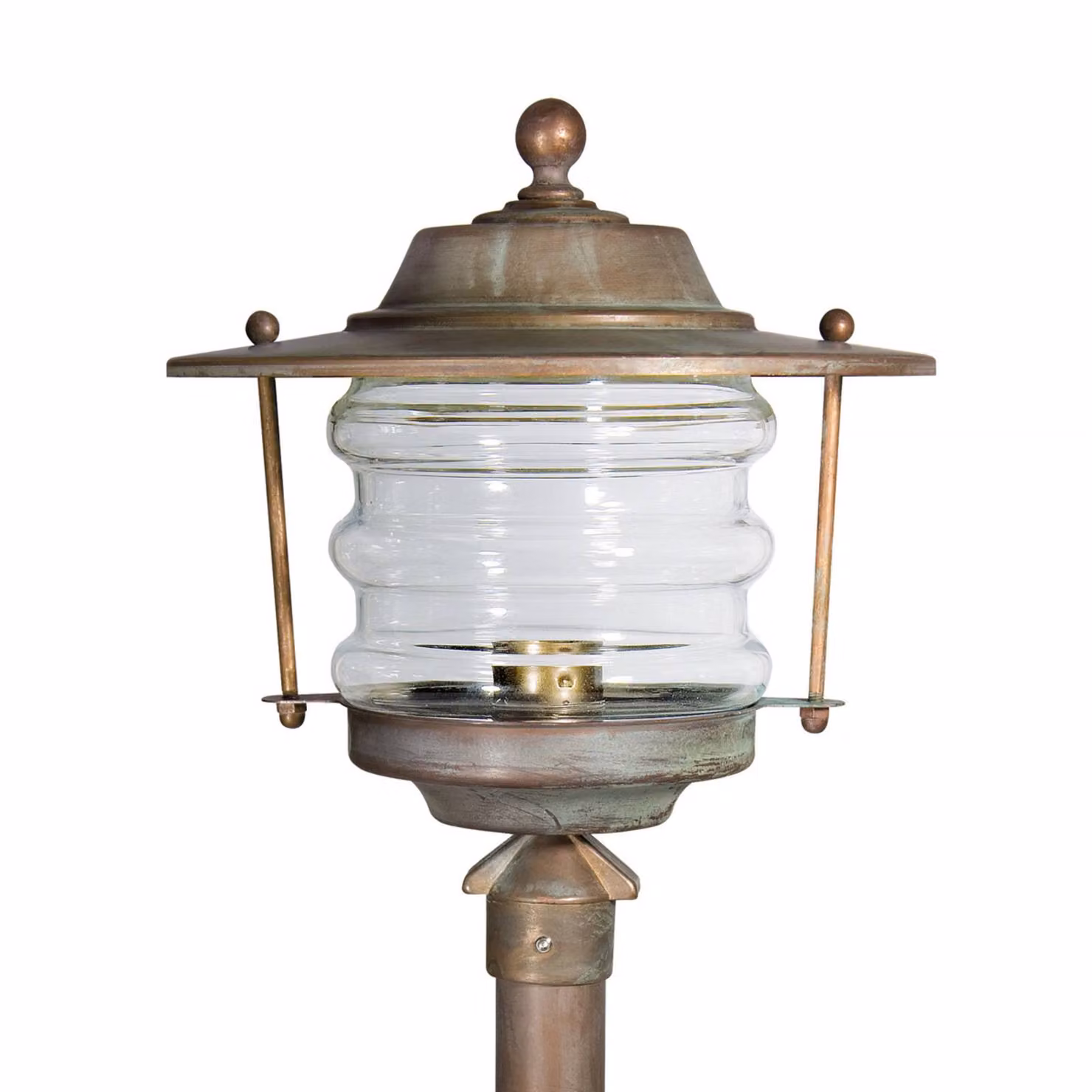 Moretti Luce Lampione Adessora lanterna ADESSORA, Bronzo / Ottone antico, Ottone, Antico