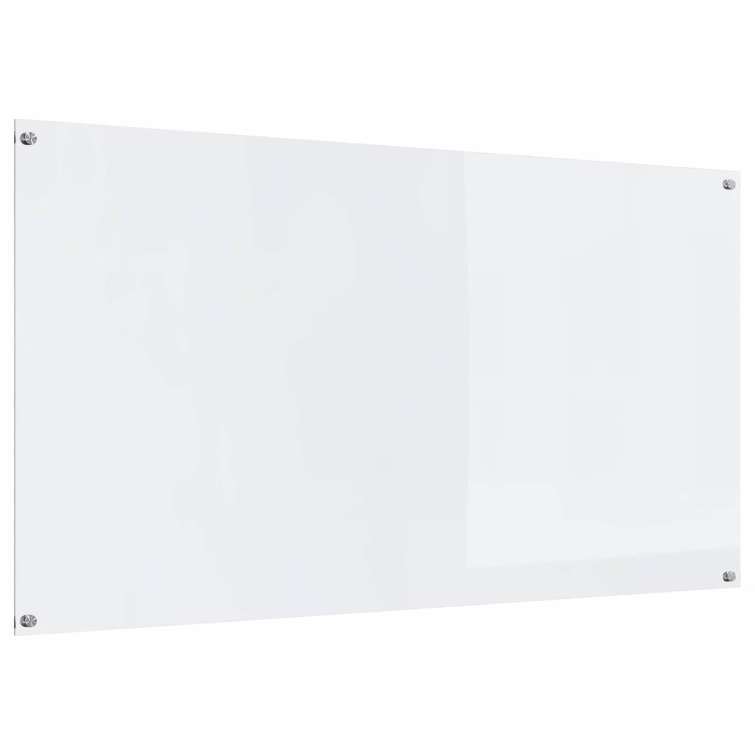 Schienale da cucina trasparente in vetro temperato vidaXL L: 60 cm, H: 110 cm