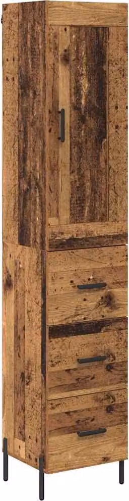 Credenza Legno vecchio 34,5 x 34 x 180 cm Legno multistrato