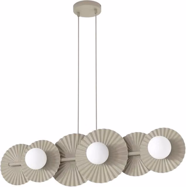 Lampada sospesa Umbra beige 6xG9 Emibig