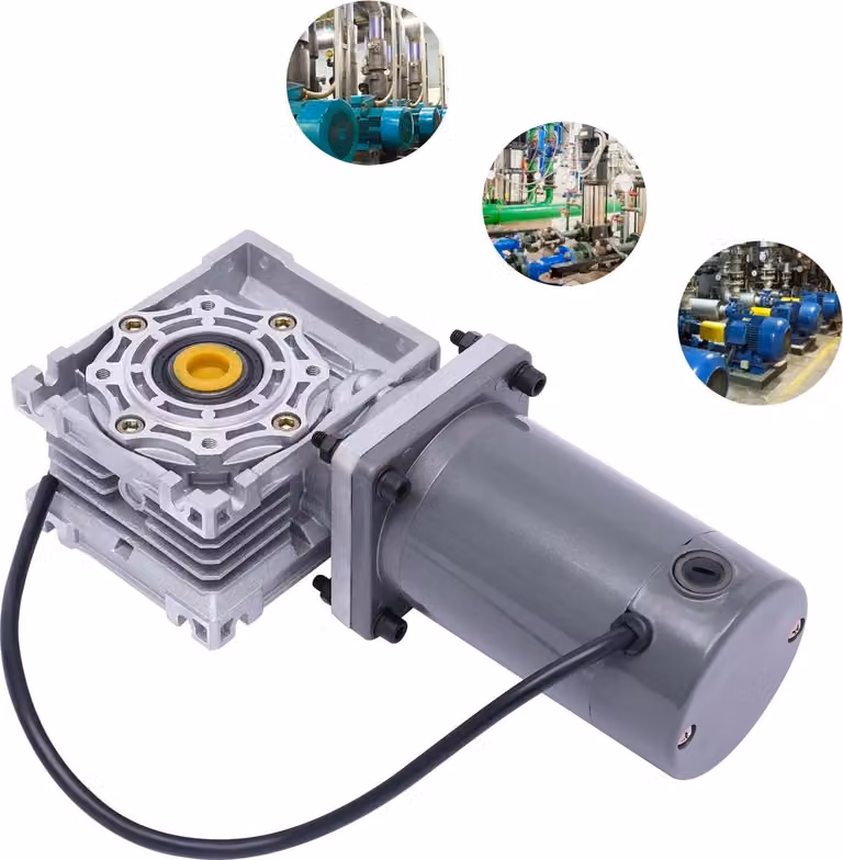 Motoriduttore a vite senza fine - Riduttore RV - 120 W - CA 208–240 V - Coppia elevata - Classe di efficienza IE1