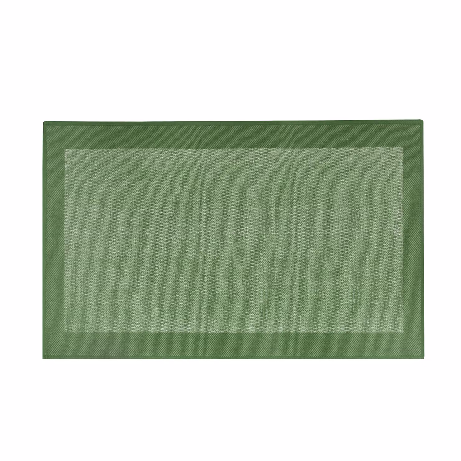 Tappeto da cucina KASANOVA in cotone verde Chambray, antiscivolo, L: 120 cm, P: 57 cm – 2