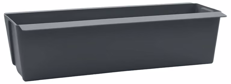 Fioriere per Euro pallet 24 pcs Grigio 36 x 13,5 x 9,5 cm