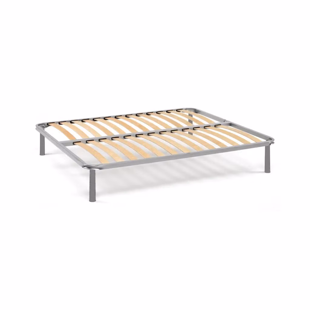 Rete letto matrimoniale ortopedica a doghe in legno di faggio Talamo Italia L/P/H: 160 x 190 x 31 cm – 2