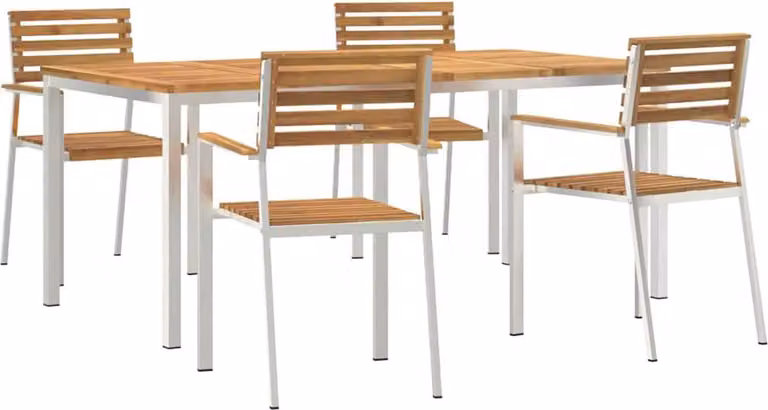 Set da Pranzo per Giardino 5 pcs