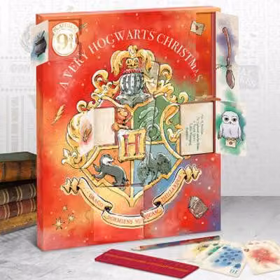Calendario dell'Avvento di Harry Potter di Paladone - 24 finestrelle con articoli di cancelleria