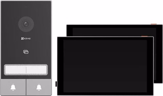 Videocitofono Smart Bifamiliare Ezviz 2 Nero