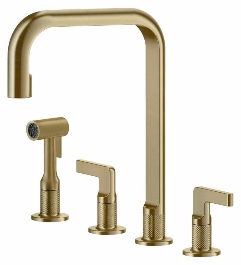 Gessi 58703, Comando a leva, Ottone, Valvole a sfera, Doppie, 3/8", 120°