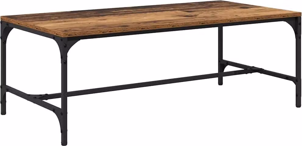 Tavolino da salotto Legno vecchio 100 x 50 x 35 cm