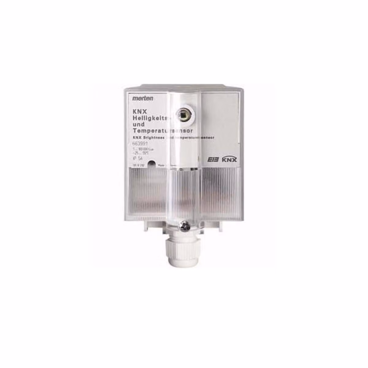 Sensore di luminosità/temperatura Merten KNX lgr 663991 (663991)