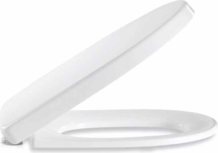 Sedile per WC Pressalit Serie 345 con coperchio a chiusura ammortizzata, colore bianco