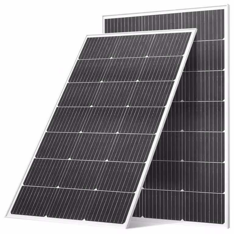 Pannello solare monocristallino da 2 x 100 W - Alta efficienza, 23%