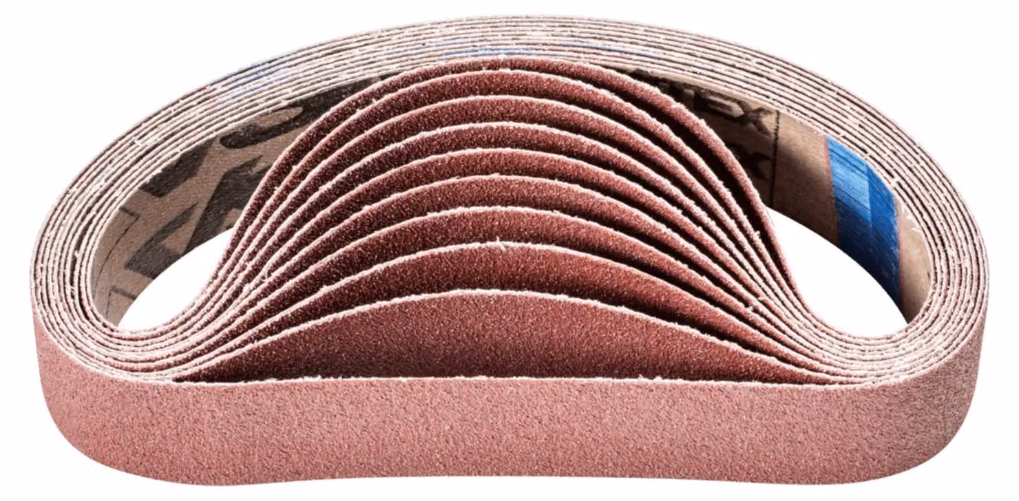 PFERD TOOLS Nastro abrasivo in ossido di alluminio BA per uso universale con smerigliatrice a nastro per tubi