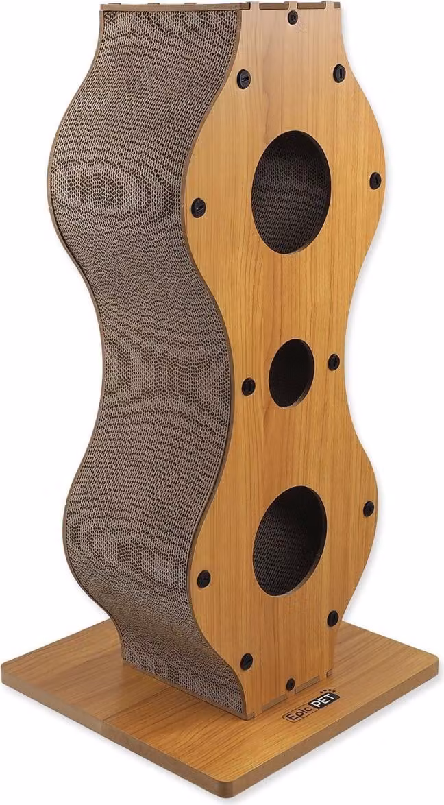 Epic Pet tiragraffi a forma di otto con giochi 30x30x61cm