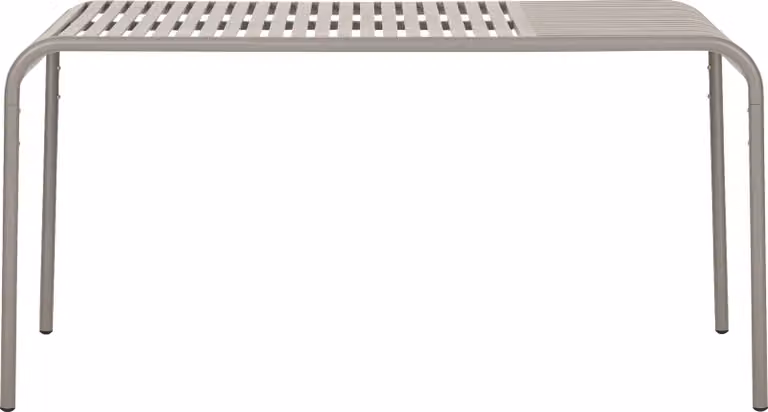 Tavolo da giardino Stella 150x90 cm grigio.