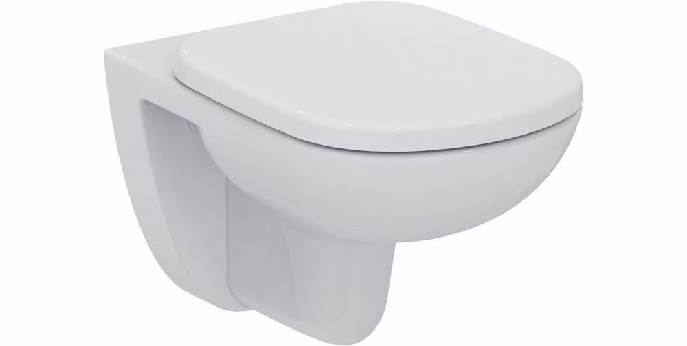 WC a T da parete Ideal Standard EUROVIT+, 360 x 530 x 350 mm, bianco, T331101