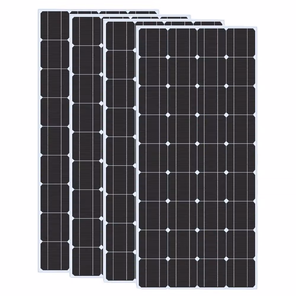 Pannello solare, vetro temperato, antivento, 480W