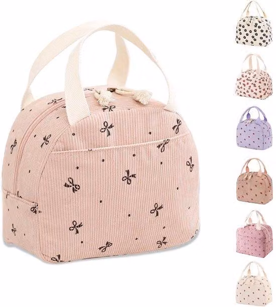 Piccola borsa termica mini isolata per il pranzo, ideale per il lavoro e la scuola