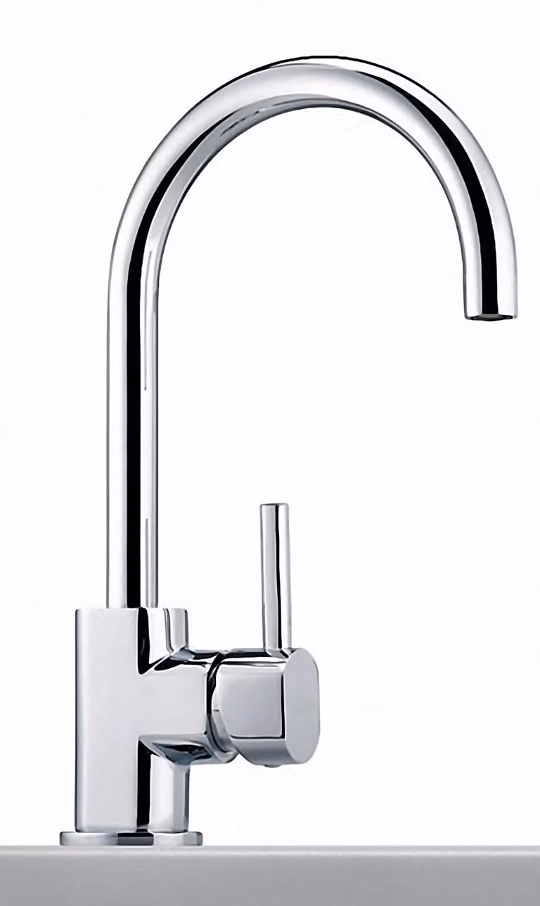 FRANKE miscelatore monocomando bocca fissa alta pressione cromo 115.0156.313 Rubinetto 650