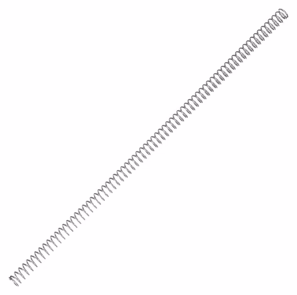 Molla a compressione, dimensioni 12x1x305 mm, acciaio inossidabile 304, 1 pezzo