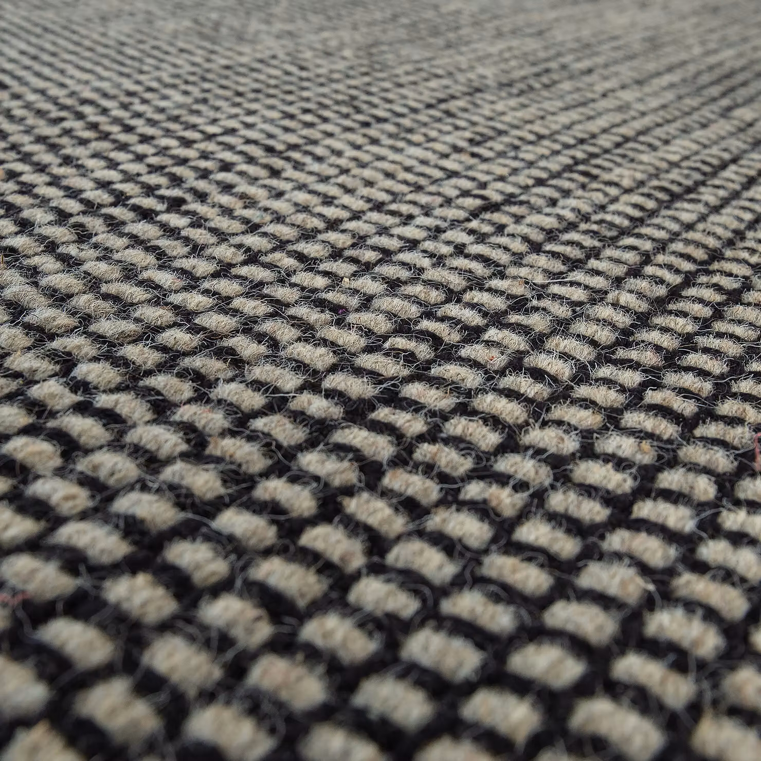 Tappeto Karma in lana e cotone grigio L: 230 cm, P: 160 cm – 3