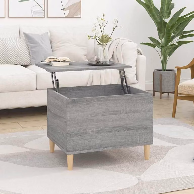 Elegante tavolino da salotto con spazio contenitivo rinforzato